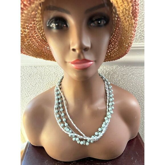 Lia Sophia Multi Strand Beaded Necklace - Picture 9 of 9